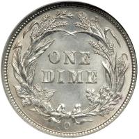 1893-O Barber Dime. NGC MS65 - 2