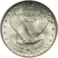 1930-S Liberty Standing Quarter Dollar. NGC MS67 - 2