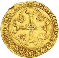 France. Ecu d' or neuf a la couronne, ND. NGC AU55 - 2