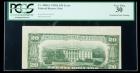 1950-A, $20 Federal Reserve Note. Misaligned Back Printing. PCGS Very Fine 30