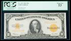 1922, $10 Gold Certificate. PCGS About New 53