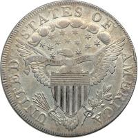 1798 Draped Bust Dollar. Large eagle - 2