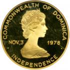 Dominica. 300 Dollars, 1979. NGC PF68
