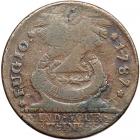 1787 Fugio Cent Newman 13-R Rarity-4 F12