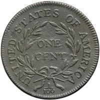 1798 S-155 R3 Small 8, Style I Hair, Reverse of 1796 F15 - 2