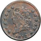 1812 S-290 R1 Turban Head, Small Date VF25