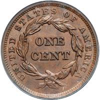 1842 N-5 R3 Large Date PCGS graded MS64 Brown - 2