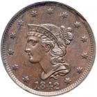 1842 N-8 R1 Large Date PCGS graded MS63 Brown