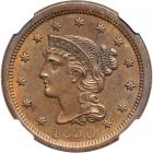 1850 N-18 R3 NGC graded MS66 Brown