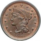 1854 N-18 R3 PCGS graded MS65 Brown