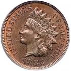 1886 Indian Head Cent. Variety 2