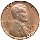 1924-S Lincoln Cent. PCGS MS64