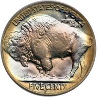 1938-D/D Buffalo Nickel. PCGS MS67 - 2