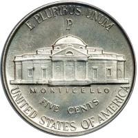 1942-P Jefferson Nickel. Type 2. PCGS PF66 - 2