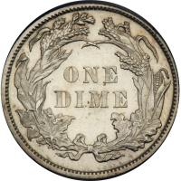 1881 Liberty Seated Dime. PCGS PF61 - 2