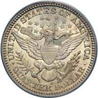 1915-D Barber Quarter Dollar. PCGS MS63 - 2