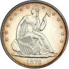 1876 Liberty Seated Half Dollar. ANACS PF61