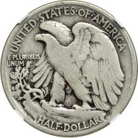 1921 Liberty Walking Half Dollar. NGC VG10 - 2