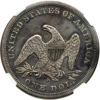 1859-S Liberty Seated Dollar - 2