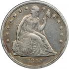 1860 Liberty Seated Dollar. NGC EF40