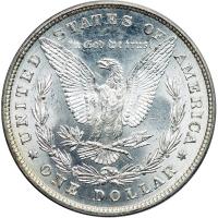 1878 Morgan Dollar. 8 tail feathers. PCGS MS62 - 2