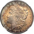 1878 Morgan Dollar. 7 tail feathers, reverse of 1879. NGC MS64