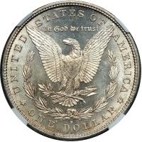1880-S Morgan Dollar. NGC MS64 - 2