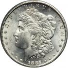 1887-S Morgan Dollar. PCGS MS63