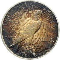 1921 Peace Dollar. ANACS EF45 - 2