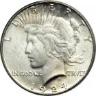 1924-S Peace Dollar. PCGS MS62