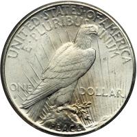 1924-S Peace Dollar. PCGS MS62 - 2