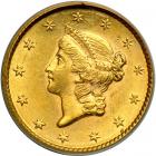 1851 $1 Gold Liberty. PCGS MS62