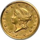 1852 $1 Gold Liberty. PCGS AU53