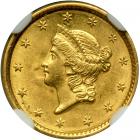 1852 $1 Gold Liberty