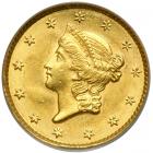 1851 $1 Gold Liberty