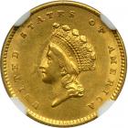 1854 $1 Gold Indian