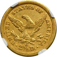 1840-O $2.50 Liberty - 2