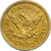 1854-O $2.50 Liberty. PCGS EF45 - 2