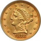 1878 $2.50 Liberty. PCGS AU58