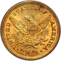 1903 $2.50 Liberty. PCGS MS62 - 2