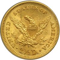 1907 $2.50 Liberty. PCGS MS63 - 2