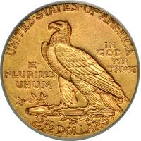 1912 $2.50 Indian. PCGS MS62 - 2