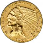 1927 $2.50 Indian. PCGS MS62