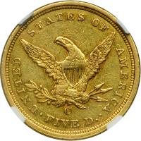1840-C $5 Liberty - 2