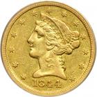 1844-O $5 Liberty. PCGS AU50