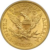 1901-S $5 Liberty. PCGS MS62 - 2