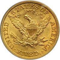 1901-S $5 Liberty. PCGS MS61 - 2