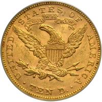 1892 $10 Liberty. PCGS AU58 - 2