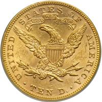 1893 $10 Liberty. PCGS MS62 - 2