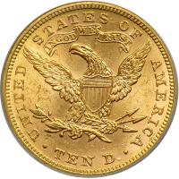 1895 $10 Liberty. PCGS MS62 - 2